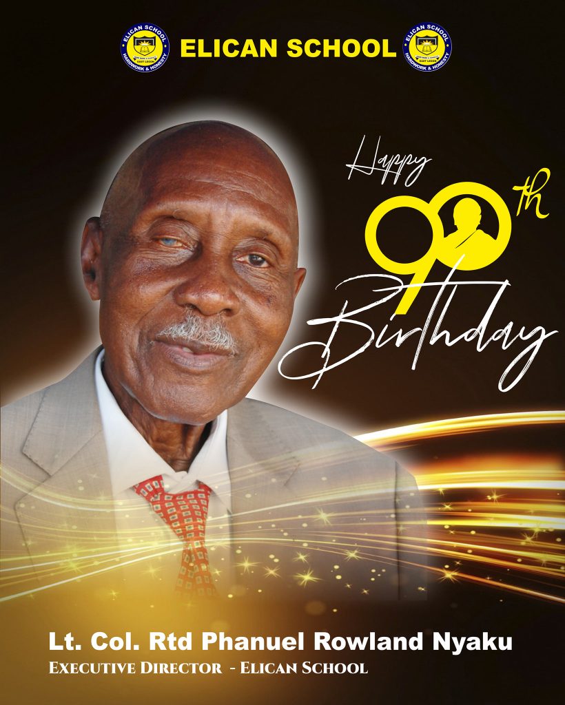Commemoration of Founder’s Day. – Ltd Col. Rtd Phanuel Rowland Nyaku.